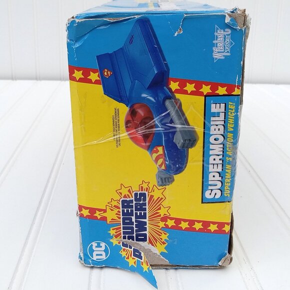 McFarlane Toys DC Super Powers Supermobile Supermans Action Vehicle Superman NEW - Picture 2 of 7